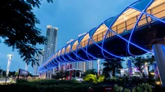 Summarecon Mall Serpong Pedestrian Bridge